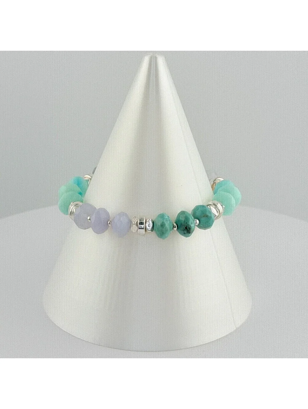 Bomb Party Single Stack Bracelet - on Silver Plating #134